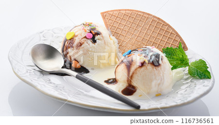Ice cream Ice cream 116736561