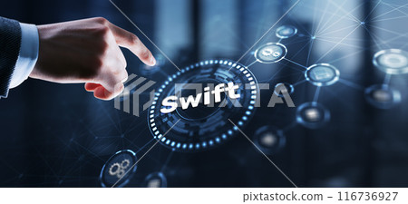 SWIFT. International bank transfer system. Society for Worldwide Interbank Financial Telecommunications 116736927