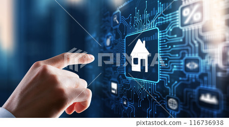 Property management business concept. Investment consulting marketing plan Property management business concept. Investment consulting marketing plan 116736938