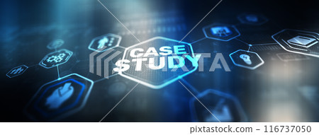 Case Study Education concept. Study online e-learning Case Study Education concept. Study online e-learning 116737050