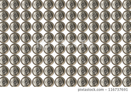 Tops of soda cans. Aluminum cans of soda background. Tops of soda cans. Aluminum cans of soda background. 116737691