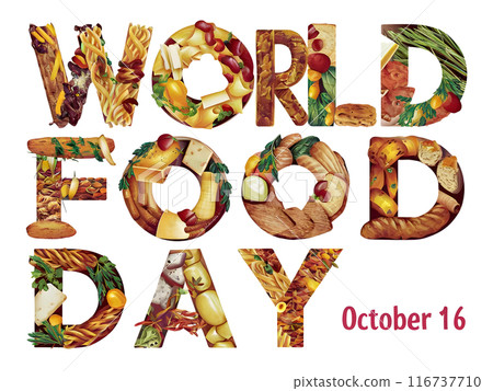 Celebrate, World Food Day, on October 16th 116737710