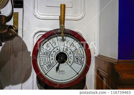 Ancient Ship telegraph speed control bar command 116739463