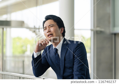 depressed businessman depressed businessman 116740237