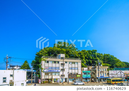 日本大磯市景觀，七月。 JR大磯站等景觀=2020年7月22日 116740629