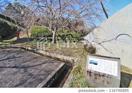 可眺望大分縣日田市中心的鏡坂公園 116740895