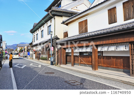 大分縣日田市的熱門旅遊景點豆田町的上町通 116740950