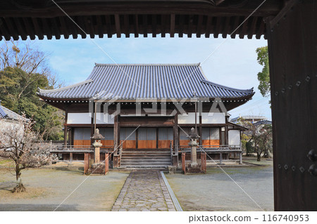 Chofukuji Temple main hall in Mamedamachi, a popular tourist spot in Hita City, Oita Prefecture 116740953
