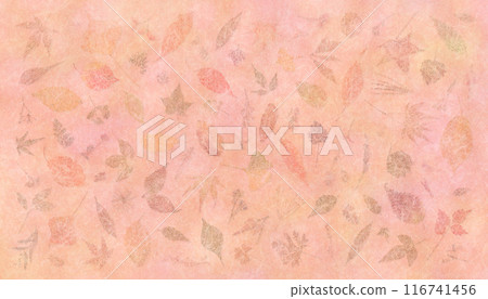 Beautiful, art-like nature paper in autumn colors 116741456