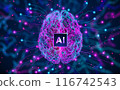 Neural Network Brain Concept 116742543