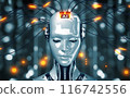 Artificial Intelligence Robot Woman 116742556