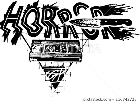 HORROR MOVIE NIGHT logo 116742725