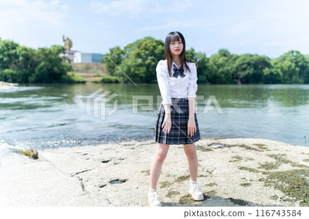 Riverside portrait Riverside portrait 116743584