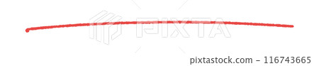 A single roughly handwritten line - A simple and stylish red line/underline design A single roughly handwritten line - A simple and stylish red line/underline design 116743665