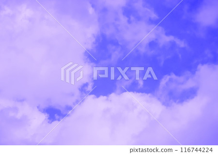 Blue sky with clouds (background material) Blue sky with clouds (background material) 116744224