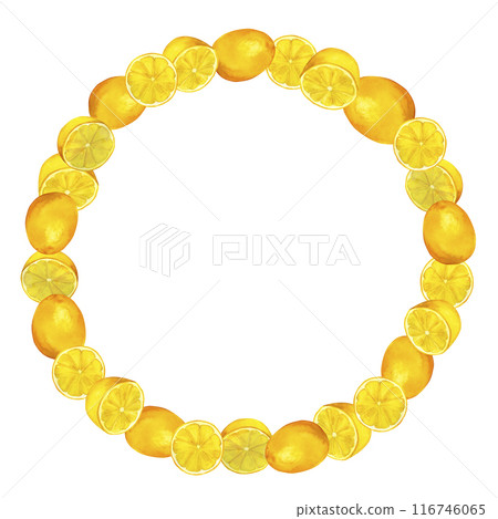 Cirtus lemons watercolor frame, hand-painted composition for printing on cards, invitations, recipes, cookbooks, packaging and product labels Cirtus lemons watercolor frame, hand-painted composition for printing on cards, invitations, recipes, cookbooks, packaging and product labels 116746065