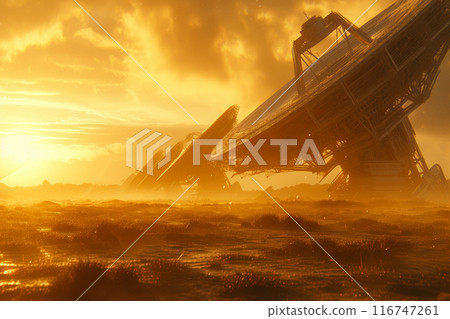 Desert's Secret Sentinel: Cosmic Communications Array 116747261