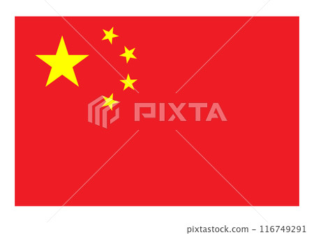 National flag China National flag China 116749291