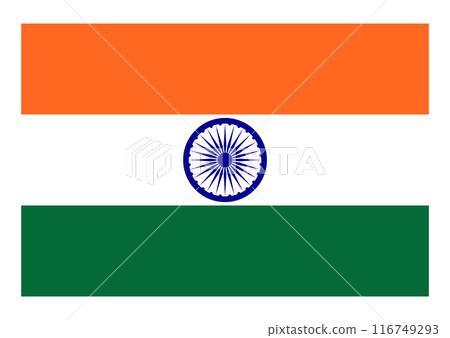 Flag India Flag India 116749293