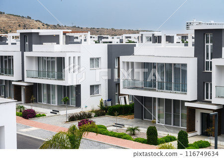 residential complex with white duplexes in northern cyprus 3 residential complex with white duplexes in northern cyprus 3 116749634