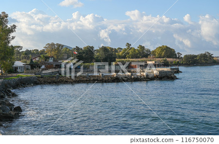 bay in the Mediterranean sea 12 116750070
