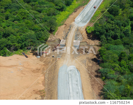 Building new bridge with road Building new bridge with road 116750234
