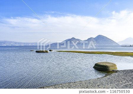 Winter Toyako Lake Toyako 116750530