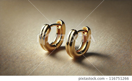 貴金屬金耳環 116751266