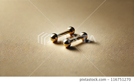 貴金屬金耳環 116751270