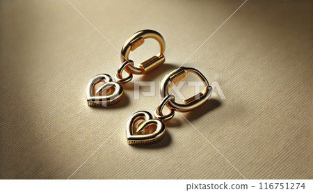 貴金屬金耳環 116751274