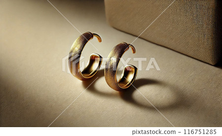 貴金屬金耳環 116751285