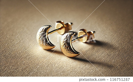 貴金屬金耳環 116751287