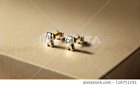 貴金屬金耳環 116751291