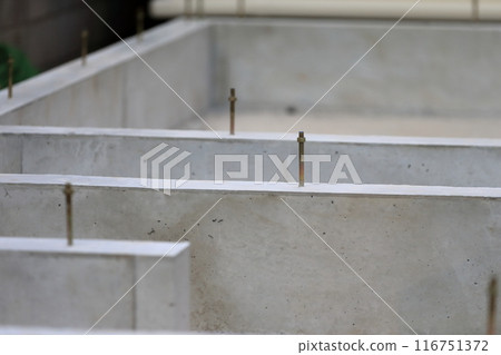 房子的混凝土基礎 116751372