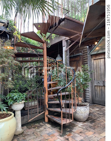 Spiral staircase Spiral staircase 116751956