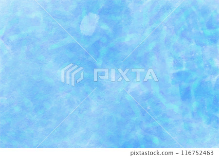 藍色水彩日本圖案背景 116752463
