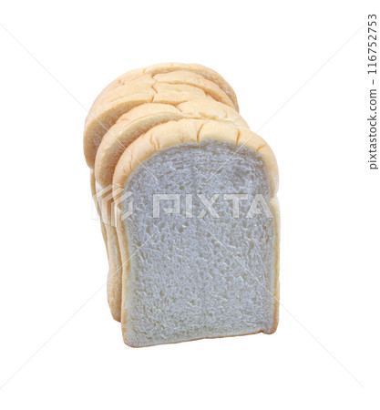 Stacked of bread , have isolated on white background. 116752753