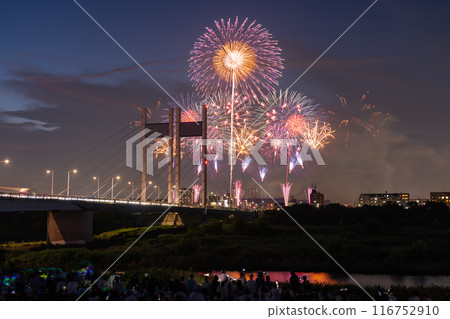 《Tokyo》Fireworks and Koremasa Bridge・TOKYO City Pop Fireworks 116752910