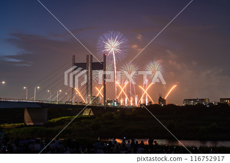 [東京]煙火和是正橋/TOKYO City Pop 煙火 116752917