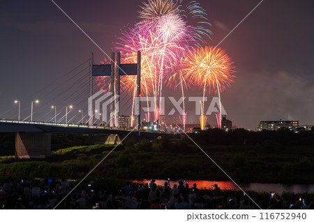 《Tokyo》Fireworks and Koremasa Bridge・TOKYO City Pop Fireworks 116752940