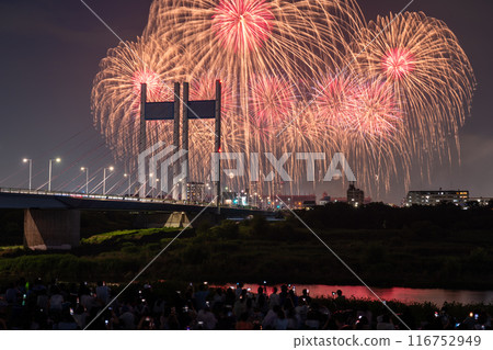 [東京]煙火和是正橋/TOKYO City Pop 煙火 116752949