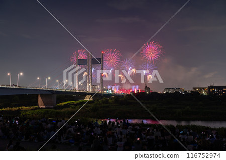 [東京]煙火和是正橋/TOKYO City Pop 煙火 116752974