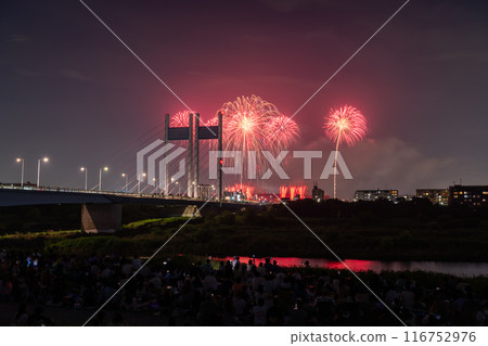 [東京]煙火和是正橋/TOKYO City Pop 煙火 116752976