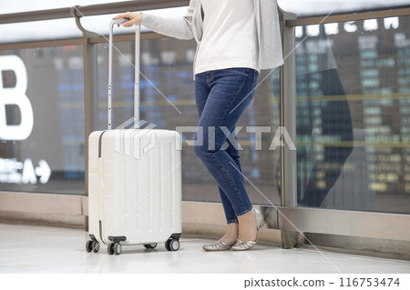 Suitcase Women Airport Lower body Suitcase Women Airport Lower body 116753474