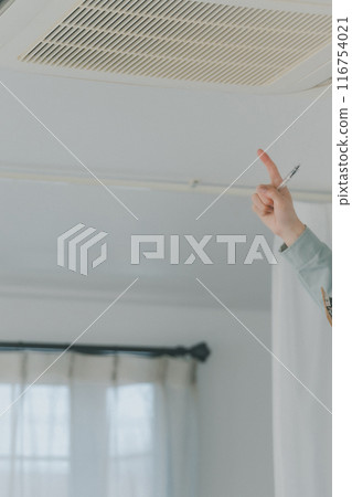 check, checkup, air conditioning 116754021