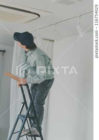 check, checkup, air conditioning 116754029
