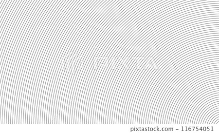 Black and white concentric effect lines background - simple and stylish horizontal texture material - 16:9 Black and white concentric effect lines background - simple and stylish horizontal texture material - 16:9 116754051