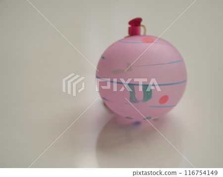 Pink water balloon (one, white background) Pink water balloon (one, white background) 116754149