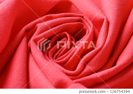 red color of fabric textile texture, abstract image for fashion cloth design background red color of fabric textile texture, abstract image for fashion cloth design background 116754394