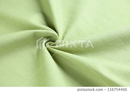 light green color texture of fabric textile, abstract image for fashion cloth design background 116754400